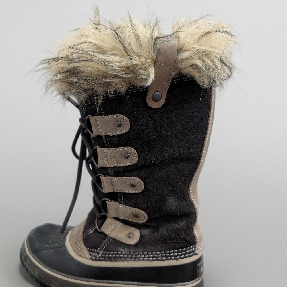 Faux Fur Trim Winter Boots - Picture 5 of 12